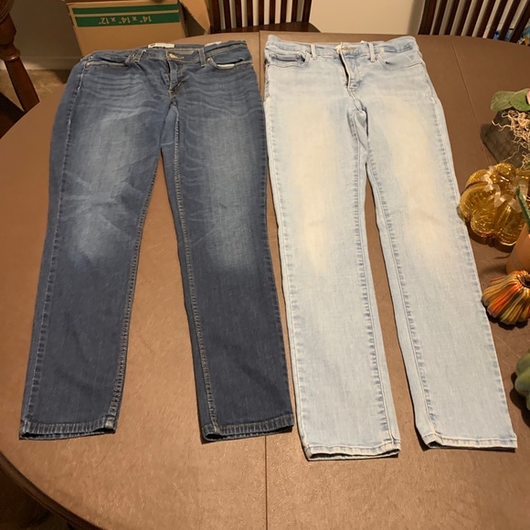 Lot Of 6 Women’s Designer Jeans- Levi’s, Gap Various Sizes 27-31. - Picture 2 of 6